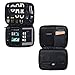 BAGSMART 3-Layer Travel Electronics Cable Organizer with Bag for 7.9