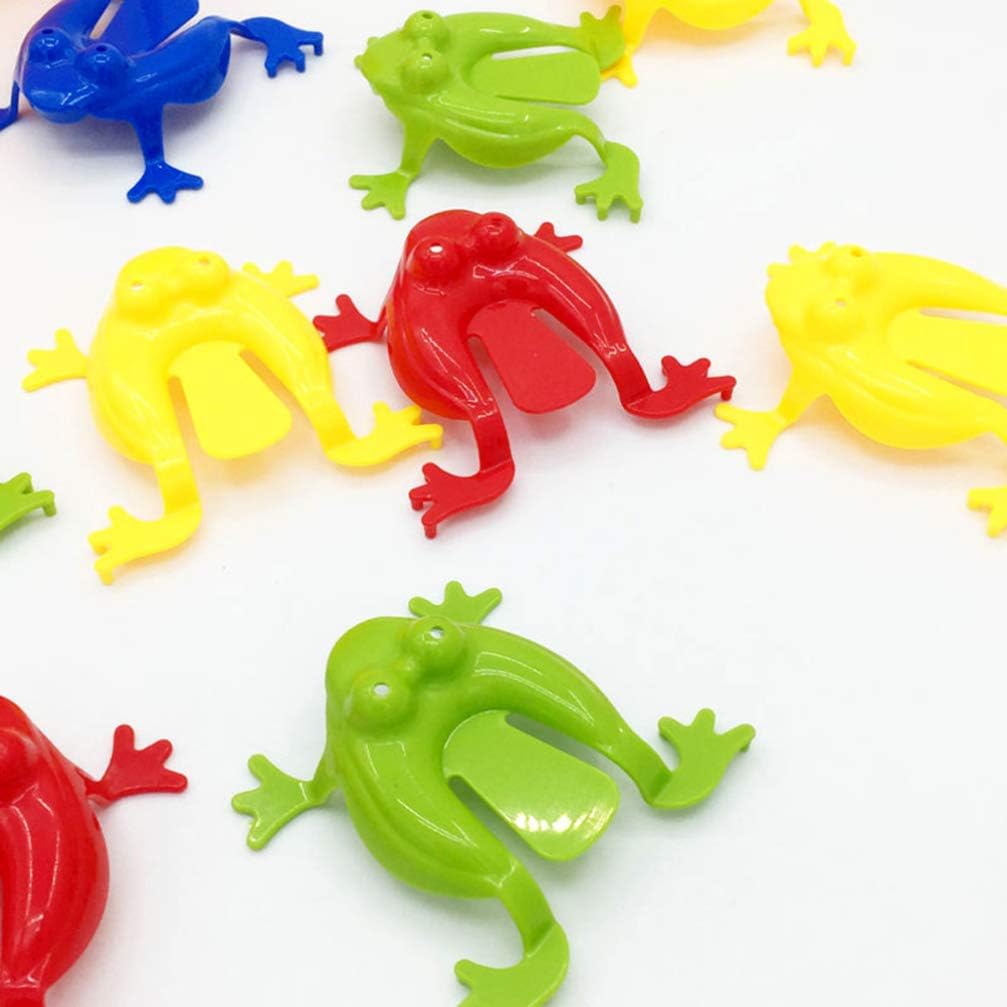 TOYANDONA 1 Set Frog Jumping Toy Soft Froghoppers s Jump Kids Party Favors s s Kit Bucket Children s Toddlers Educational Play - Image 5