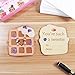 Unomor Valentine's Day Cards for Kids 32PCS - 8 Patterns & Scents, Scratch and Sniff Exchange Cards for School Supplies Children Party Favors, Envelopes Included