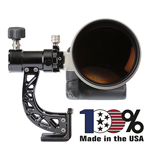 GT1 ProMediaGear Tomahawk Sidekick Gimbal Head Professional Heady Duty for Tripods or Monopods Arca-Swiss type base Quick Release - Thumbnail 2