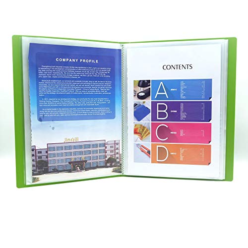 image for HoYun Organizer Binder Office School Supplies for A4 Size Paper 40 Poc