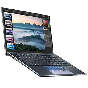 ASUS ZenBook 14 UX435EG Full HD 14" Touchscreen Laptop (Intel i7-1165G7, Nvidia MX450 Graphics Card, 16GB RAM, 512GB SSD, 32GB Intel Optane Memory, Windows 10) Includes ScreenPad 2.0