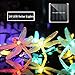 MZD8391 Solar String Lights, 20 LED Dragonfly String Lights, Waterproof Decorative String Lights for Patio, Garden, Gate, Yard, Party, Wedding (Solar Dragonfly Light)