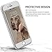 Veno 5.5sliver 360 Degree All-Around Full Body Ultra-Thin Fit Case Cover with Tempered Glass Screen Protector, Ultra-Slim, Light-Weight, Hard Snap-On for Apple iPhone 7 Plus - Silver