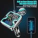 Bluetooth FM Transmitter for Car, Wireless FM Transmitter Radio Receiver Adapter Car Kit, with Dual USB & Type-C Charging Port, Music Player Support USB Drive & TF Card