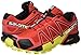 Salomon Men's Speedcross' 4 Trail Running Shoes, Radiant Red/Black/Corona Yellow), 9 UK