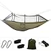Hoohome Outdoor Camping Hammock Portable Nest with Mosquito Net-Premium Quality Lightweight & Durable 210T Nylon and Parachute Fabric Perfect for Bug Free Hiking, Camping,Backpacking & Travel etc.