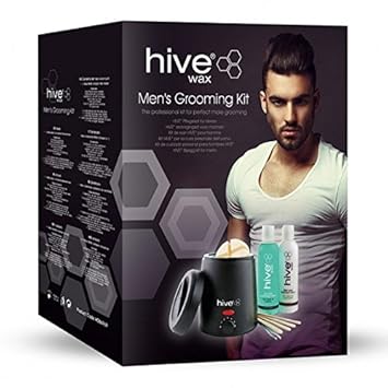 Hive Professional Salon Mens Waxing Grooming Kit Boxed Amazon