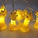 Cirkooh 4.9 Ft / 1.5 M 10 Lights Battery Powered Cute Animal Giraffe Shape LED String Lights for Indoor/Outdoor Halloween Christmas Thanksgiving Home Party Children Kids Bedroom Decoration