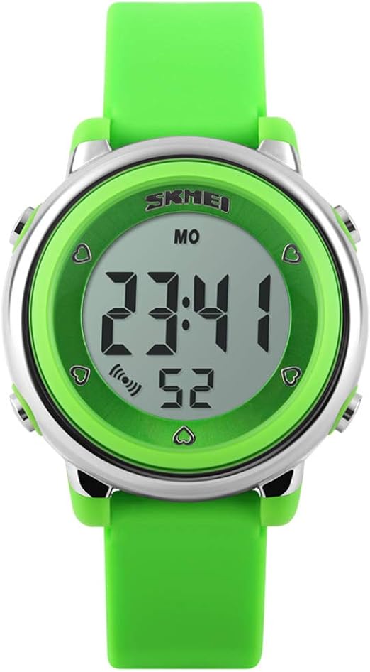 skmei watch green light