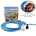 Pet Bathing/Grooming Tool - Scrubbing Shower Head Attachment For Dogs, Horses, Other Animals - Indoor Faucet, Shower, and Garden Hose Compatible
