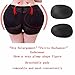 Gotoly Hip Enhancer Butt Lifter Padded Panty Removable Pads Boyshorts Underwear (M, Black)