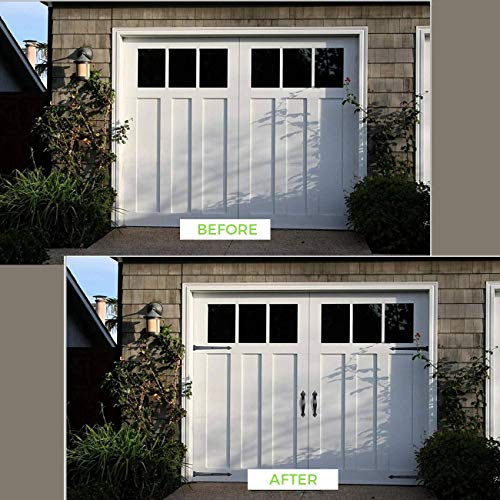 Garage Carriage Door Hinges Iron Decorative Garage Handles Hardware Kit