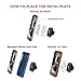 Magnetic Cell Phone Holder for Car AC Air Vent Phone Mount Holder for Car Magnetic Phone Car Mount Holder - All Phone Models Iphone X 8 7 6 6S 5S 5C 5 Galaxy S7 Edge Google Pixel HTC One Nexus 5 LG
