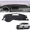 Kakash Custom Interior Accessories for Mitsubishi Outlander 2022 2023 2024 2025 PHEV 2023 2024Dashboard Cover Mat Dash Covers Reduces Glare Eliminates Cracking Protector Sunshade No Glare(without HUD)