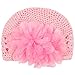 niceeshop(TM) Infant Toddler Girl Cute Crochet Flower Baby Knit Hat Cotton Cap,Pink