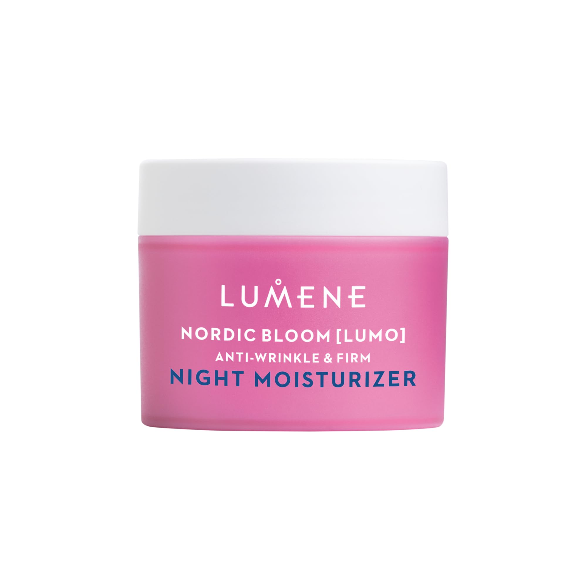 LUMENE Nordic Bloom [LUMO] Anti-Wrinkle & Firm Night Moisturizer | Rejuvenates Skin Overnight with Pre-Retinol Complex & Nordic Lingonberry | Smooths, Firms & Boosts Radiance | Vegan Formula | 50 ml