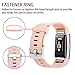 POY Replacement Bands Compatible for Fitbit Charge 2, Classic Edition Adjustable Sport Wristbands