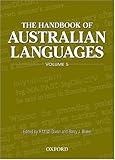 Front cover for the book Handbook of Australian languages by R. M. W. Dixon