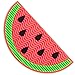 Makeup Brush Cleaning Mat For Women, Silicone, with Suction Cups - Tropical Fruit Design - Brush Cleaner Pads for Beauty Tools and Accessory Care - Portable Cosmetics Clean Scrubbing Mats