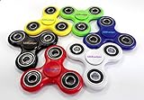 XHBoutique Fidget Tri Spinner Comb Hybrid Ceramic Bearing Hand Spinners Fidget toys for ADHD , ADD , OCD , Autism and Anxiety in school , classroom , home and office, 6 Pack