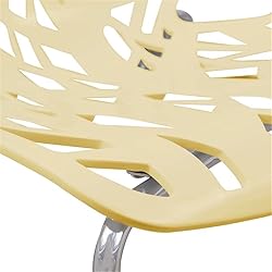 LeisureMod Asbury Modern Stackable Dining Chair Set