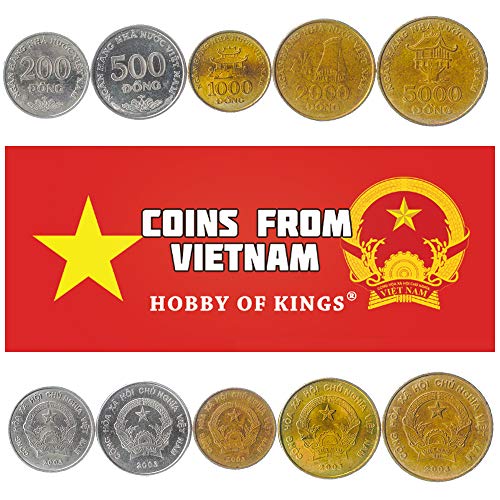 Set of 5 Coins from
