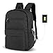 Tocode Laptop Backpack with USB Charging Port Fits up to 15.6-Inch Laptop and Notebook Black