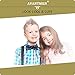 AVANTMEN Pre-tied Adjustable Men's Bow Ties Solid Mixed Color Satin Assorted Boys Bowties in Bulk 9PCS-A