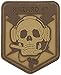 Operator Skull(TM) Rubber Patch by Hazard 4(R)