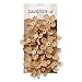 David Tutera Burlap Flower Picks - 4.5 x 3.5 inches - 16 pieces