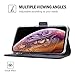 ProCase iPhone Xs Max Wallet Case, Folio Folding Flip Cover Protective Case for Apple iPhone Xs Max 6.5