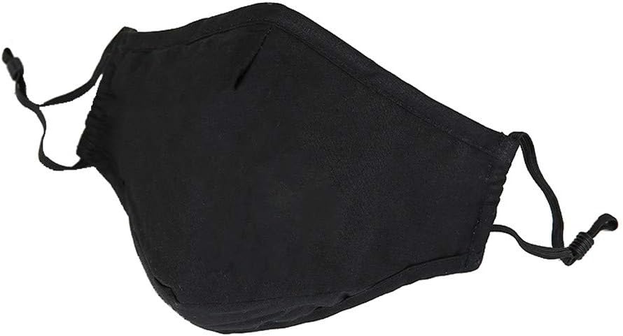 Feita New Dust Mask,Can Be Washed Reusable,and Smoke Pollution Mask,Anti-dust Smoke Gas Allergy, Masks for Women or Men,Disposable Earloop Face Mask,Protection,Black Mask for Cycling Camping