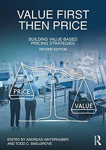 Amazon.com: The Strategy and Tactics of Pricing: 9781138737501