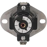 White Rodgers Snap Disc Adjustible Temp Fan Limit, 90&deg;F to 130&deg;F, 3F05-1