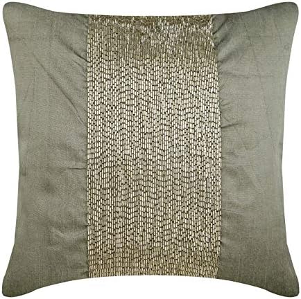Amazon Com The Homecentric Decorative Silver Euro Shams 26x26