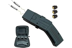 ODDSSHIFTER Odds Shifter Self Defense Heavy Duty Stun Gun for Men & Women,15 Foot Range,1.80 µC Painful Charge,LED Flashlight,Safety Switch