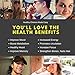 5HTP Vita Coffee Keurig Pods - Infused With Essential Vitamins 5HTP, Magnesium, B12, B9, B6, B1, C - Dark Roast Keurig Compatible Single-Serve 16 Pack - K Cups use Gourmet Beans & Taste Great