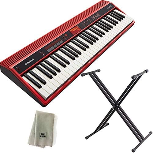 ローランド 61鍵キーボードgo Keys Go 61k スタンド クリーニングクロス セット