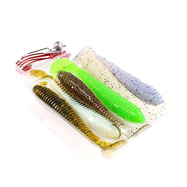 Mizugiwa-Pro-Worm-Hooks-Fishing-Soft-Lure-Swimbait-Kit