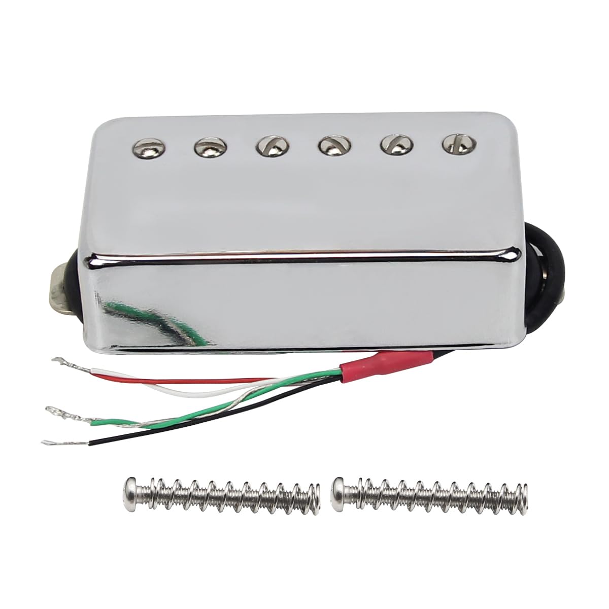 FLEOR Alnico 5 Guitar Humbucker Pickup 4-Wires 7-8K Neck Pickup Fit LP Guitar Part — image 1