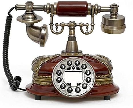 Telefon Klasik Avrupa Retro Amerikan Tarzi Olmadan Yeni Pil Kahverengi Amazon Com Tr
