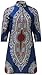 SHENBOLEN Women African Print Shirt Dashiki Traditional National Clothing（B,Large）
