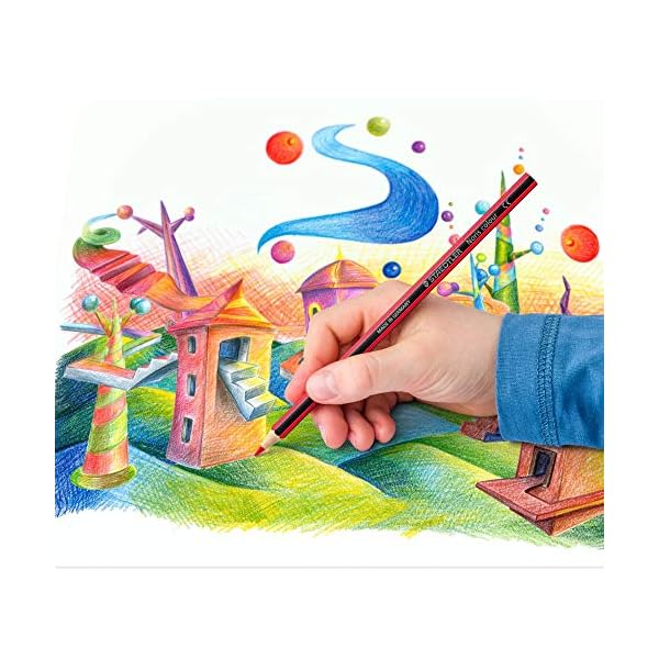 STAEDTLER 185 CD36 Noris Colour Pencil - 36 Assorted Colours (Pack of 36)