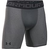 Under Armour Men`s UA Heatgear Sonic Compression Shorts, L, TRUE GREY