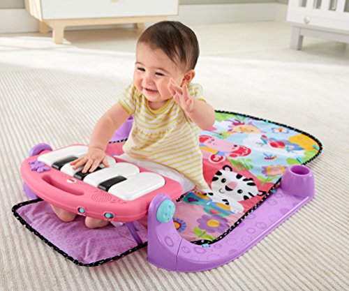 Fisher-Price Kick 'n Play Piano Gym, Pink - Thumbnail 7