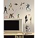 RoomMates RMK1876SCS Star Wars Episodes 1 Thru 3 Peel and Stick Wall Decals
