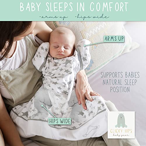 Swaddle Sack with Arms Up, Allows Babies Hips to Move Freely, fits