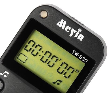 Meyin TW-830/N3 - Disparador remoto con temporizador para cámara ...