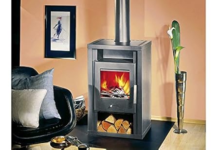 Kaminofen Wamsler Jupiter gussgrau 6,0 KW (Holzofen)